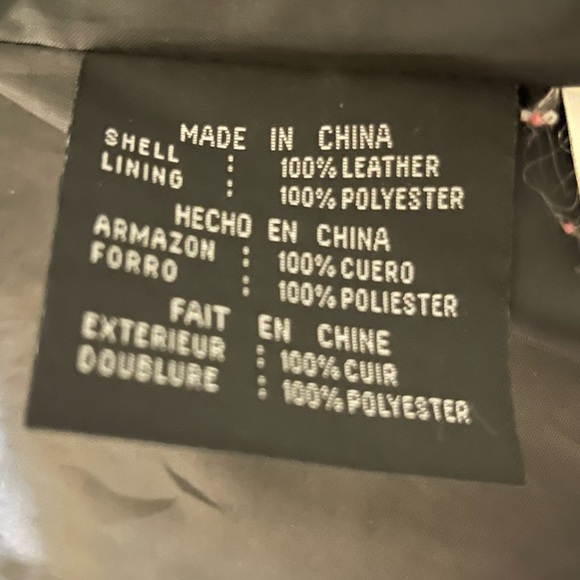 JLC New York Leather Jacket Women Large Black - Picture 4 of 7